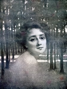 Portrét ženy, 1898 od Unbekannt