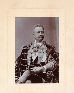 Portrét klavíristy a skladatele Gézy Zichyho 1849-1924, 00. léta 20. století. od Unbekannt
