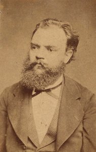 Portrét skladatele Antonína Dvořáka 1841-1904, c. 1880. od Unbekannt