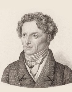 Portrét skladatele Francesca Morlacchiho 1784-1841. od Unbekannt