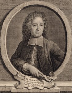 Portrét skladatele Jean-Francoise Lallouette 1651-1728. od Unbekannt
