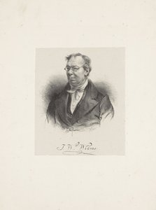 Portrét skladatele Johanna Wilhelma Wilmse 1772-1847, 1835. od Unbekannt