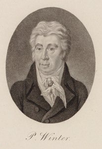 Portrét skladatele Petera von Wintera 1754-1825, cca 1825. od Unbekannt