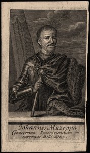 Portrét hejtmana Ivana Mazepy 1639-1709, počátek 18. stol. od Unbekannt