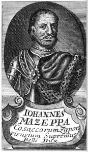 Portrét hejtmana Ivana Mazepy 1639-1709, počátek 18. stol. od Unbekannt