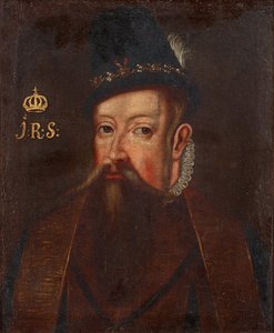 Portrét švédského krále Jana III. 1537-1592, um 1700 od Unbekannt