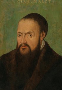 Portrét básníka Clémenta Marota 1496-1544, první polovina 16. stol. od Unbekannt