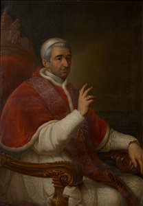 Portrét papeže Řehoře XVI. 1765-1846, c. 1840. od Unbekannt