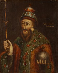 Portrét cara Michaila I. Fjodoroviče z Ruska 1596-1645, počátek 18. stol. od Unbekannt
