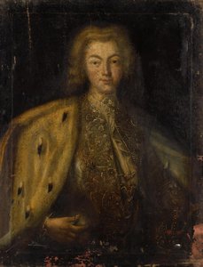 Portrét ruského cara Petra II. 1715-1730, 18. století od Unbekannt