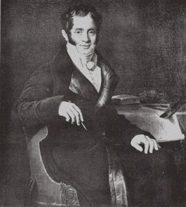 Portrét architekta Carla Rossiho 1775-1849 podle Ch. Mitoire od Unbekannt