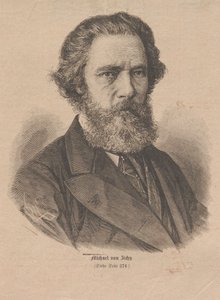 Portrét umělce Mihály Zichy 1827-1906, 1877. od Unbekannt