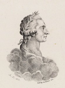 Portrét skladatele Antonia Sacchiniho 1730-1786, 1823. od Unbekannt