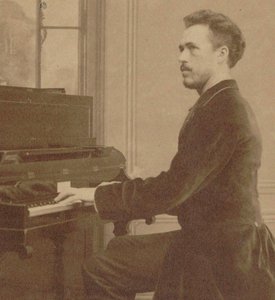 Portrét skladatele Benjamina Godarda 1849-1895, 1882. od Unbekannt