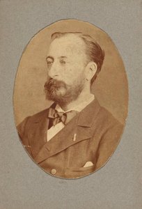 Portrét skladatele Camille Saint-Saëns 1835-1921, c. 1880. od Unbekannt