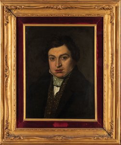 Portrét skladatele Gioachina Antonia Rossiniho 1792-1868. od Unbekannt