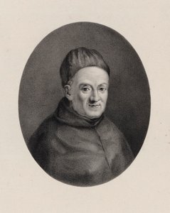 Portrét skladatele Giovanniho Battisty Martiniho 1706-1784. od Unbekannt