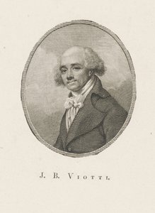 Portrét skladatele Giovanni Battista Viotti 1755-1824, c. 1800. od Unbekannt