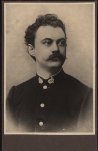 Portrét skladatele Karla Šebora Schebora 1843-1903, c. 1870. od Unbekannt
