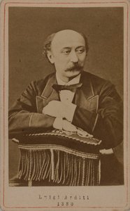 Portrét skladatele Luigi Arditi 1822-1903, 1880. od Unbekannt
