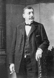 Portrét dirigenta a skladatele Felixe Mottla 1856-1911. od Unbekannt