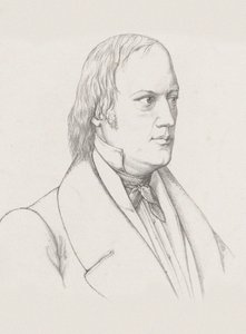 Portrét dirigenta a skladatele Johanna Nepomuka Schelble 1789-1837, c. 1830-1840. od Unbekannt