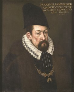 Portrét císaře Maxmiliána II od Unbekannt
