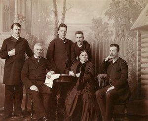 Portrét rodiny Sophie Perovskaya, 1860 od Unbekannt