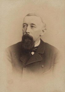 Portrét libretisty a skladatele Franze Friedricha Richarda Genée 1823-1895, c. 1880. od Unbekannt