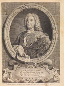Portrét matematika Johanna Bernoulliho 1667-1748, 1742. od Unbekannt