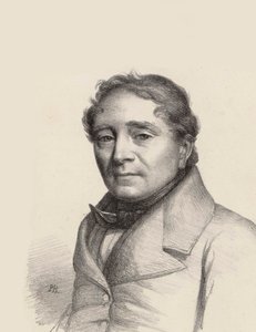 Portrét operního pěvce Louis Antoine Eléonore Ponchard 1787-1866, 1845. od Unbekannt