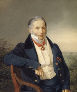 Portrét malíře Alexandra Sauerweida 1782-1844, první čtvrtina 19. stol. od Unbekannt