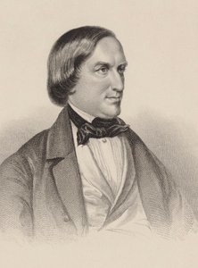 Portrét pianisty a skladatele Karla Augusta Krebse 1804-1880. od Unbekannt