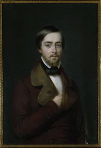 Portrét básníka Josepha Méryho 1798-1866, c. 1830-1840. od Unbekannt