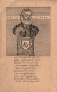 Portrét básníka Luíse Vaz de Camões kolem 1524-1580, 1655. od Unbekannt