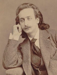 Portrét houslisty a skladatele Henriho Kettena 1848-1883. od Unbekannt