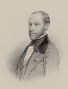 Portrét houslisty a skladatele Henriho Vieuxtempse 1820-1881, 1857. od Unbekannt