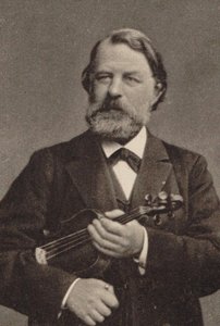 Portrét houslisty a skladatele Josepha Joachima 1831-1907. od Unbekannt