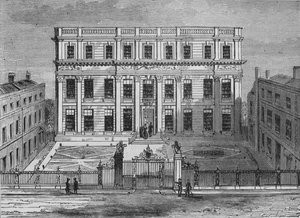 Powis House, Great Ormond Street, Bloomsbury, Londýn, c1714 1878 od Unbekannt
