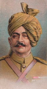 Pratap Singh 1845-4-1922, důstojník britské indické armády, Maharaja of Idar, 1917 od Unbekannt