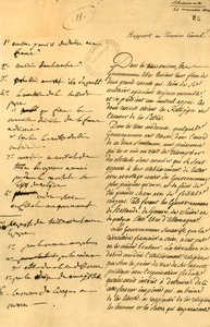 Přípravné poznámky pro konkordát, 22. listopadu 1800, 1921. od Unbekannt