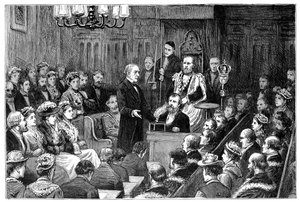 Prezentace svobody města panu Gladstoneovi, 1877 od Unbekannt