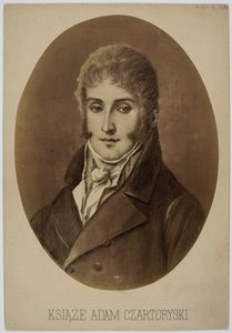 Princ Adam Jerzy Czartoryski 1770-1861 od Unbekannt