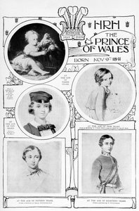 Princ Albert Edward, c1859 od Unbekannt