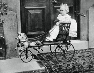 Princ Albert Windsor ve věku jednoho roku, c1896 od Unbekannt