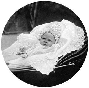 Princ Albert Windsor ve věku jednoho roku, c1896 od Unbekannt
