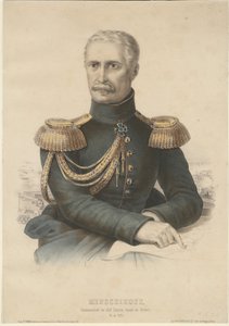 Princ Alexandr Sergejevič Menšikov 1787-1869, 1855 od Unbekannt
