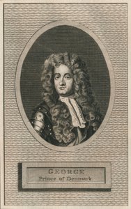 Princ George Dánský, manžel královny Anny, 1793 od Unbekannt