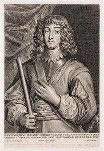 Princ Rupert z Rýna, důstojník kavalérie, c 1640 od Unbekannt