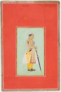 Princ Suraj Singh Rathor z Bikaneru, 1611-13. od Unbekannt